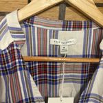 Free Assembly White Plaid Dress Size Medium Photo 5