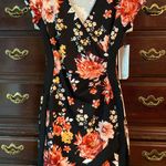 Almost Famous Black Fitted Dress Photo 0