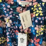 Andree by Unit Always In Your Corner Floral Tank- Navy unit by  small‎ NEW Photo 2