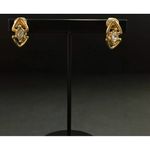 Christian Dior  small gold and crystal clip earrings Photo 7