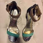 Cosmopolitan Snake Skin Pattern Wedge Heel Photo 7