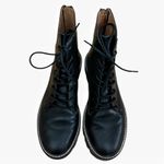 Madewell Black The Citywalk Lugsole Lace-Up Boot in Leather Size 7.5 style NB948 Photo 4