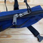 Nike  Vintage Original Tough Blue Fanny Pack‎ Belt Bag Crossbody Black Swoosh Photo 6