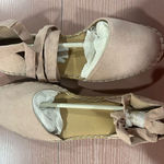 Brash New  Espadrille Pink Ankle Wrap Sandals Photo 0