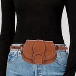 Rachel Zoe Crossbody Belt Bag Brown Adjustable Strap Vegan Leather Purse New With Tags Photo 3