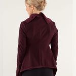 Lululemon  Athletica Rich Burgundy Drape Cardigan Photo 1