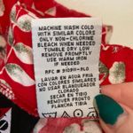 No Boundaries Vintage Y2K 90s Red Floral Mini Sun Dress White Flower Leaf Spaghetti Strap Lace Photo 7