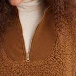 Aerie Dream Sherpa Quarter Zip Sweatshirt Photo 3
