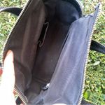 Coach EUC Bleecker Mini Riley Carryall Black Pebbled Leather Crossbody Strap Photo 7