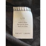 We Wore What Black Knot Front Cutout Midi Dress Large Photo 7