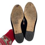 Jon Josef Black Velvet Gatsby Embroidered Skull Flat Loafers Shoes Size 7.5 Photo 10