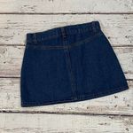 Forever 21 Lace Front Denim Skirt Photo 1