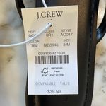 J.Crew NWT  Factory Easy Summer Flip Flops Womens Sz 8 Shoes Black Thong Sandal Photo 8