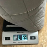 Calvin Klein Jeans puffer jacket womens large puffer jacket 2 zipper pockets Gray Photo 10