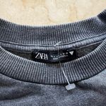 ZARA  Like New Dark Heather Gray Completely Different Sweater Sz Small Photo 2