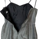 Jill Stuart  Strapless Corset Jacquard Stripe Mini Dress Photo 5