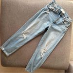 MOTHER SUPERIOR The Tomcat The Confession Cropped Jeans Size 28 Blue Photo 0