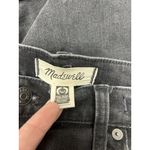 Madewell  jeans 31 Tall High Rise Straight Stovepipe Dark Wash Black 33x32 Photo 3