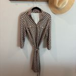 J. McLaughlin‎ Brynn Catalina Cloth Button down dress size Medium Brown Photo 11