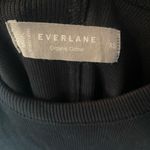 Everlane  The Tank Ribbed Midi Black Dress size XS Organic Cotton Photo 4