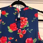 Mud Pie Mud‎ Pie Blue Floral Dress Size Small Photo 3