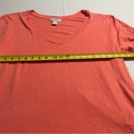 Athleta  Sunrise V-neck Sweatshirt  Stretch Top Beach Peach SUPER SOFT  Shirt XL Photo 6
