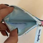 Vera Bradley  Blue Floral Nylon Preppy Coastal ID Pouch Photo 2