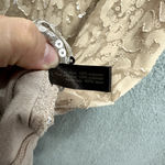 The Limited Vintage Y2K  Cami Tank Top Women Large Beige Animal Print Sequin Lace Photo 5