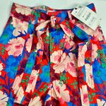 ZARA  Floral High Waist Cropped Pants XS Photo 1