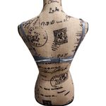 IZOD Gray T-Shirt Bra Everyday Comfort Adjustable Straps Size Small Photo 1