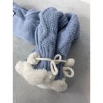 Magellan Outdoors Women's Long Lodge Socks Aloe Infused Blue Pom Pom Medium Photo 4