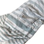 Hearth & Hand Magnolia Striped Cotton Robe Fringe Hem Belted Bath Spa Kimono Size undefined Photo 6