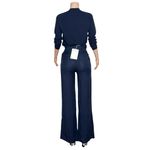 Sézane Giovanni Trousers, Navy, FR34/US2 Photo 10