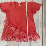 Matilda Jane  Eureka Springs Embroidered Ruffle Top Size XS Photo 2