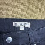 All Worthy by Hunter McGrady Black Flare Women’s Jeans Size 14P Photo 4