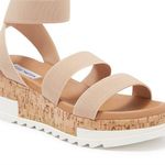 Steve Madden Tan Platform Sandals Photo 0