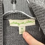 Staring At Stars  Long Sleeve Open Front Draped Cardigan Gray Knit Women's Medium Photo 4