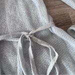 Vintage escada Sport‎ Baby Blue mohair wool blend wrap cardigan Photo 2