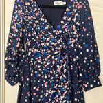 Eliza J NWT  Faux Wrap Midi Dress Photo 4