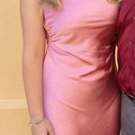 Joie Pink satin dress Photo 0