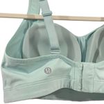 Lululemon Mint Blue Ta Ta Tamer Adjustable Strap Sports Bra Size 36 C Photo 4