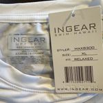 NWT Ingear Swim Women's Rash Guard Long Sleeve Shirt Floral Hawaii Size XL White Photo 3