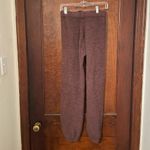SKIMS  Cozy Knit Jogger Pants in Garnet Photo 3