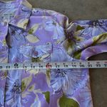 Coldwater Creek Vintage  floral pastel print denim Women’s jacket Sz M Photo 4