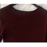 EXPRESS Long Sleeve Ribbed Knit Sweater Dress Small Vamp Whimsigoth Fairy Goth Photo 5