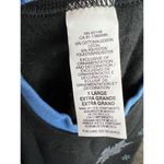 sweatshirt snowflake black white blue grannycore Size XL Photo 8