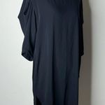 MM6 Maison Margiela Black Pucker 3/4 Sleeve Midi Dress Size 2 Photo 1