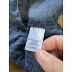 J.Jill Blue Linen & Tencel Blend "Denim" Dress Soft Lightweight Size Medium Photo 6