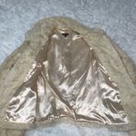 Bongo Vintage  cream faux fur jacket coat EUC woman’s XL Photo 8