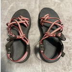 Chacos Chaco ZX/2 Vibram Unaweep Sandals Women's Size 7 Brown Red Hiking Sport Water Photo 2